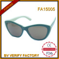 Fa15005 nova fábrica na moda artesanal acetato de óculos de sol polarizados